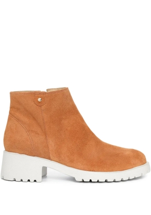 Sarah Chofakian 40mm Brioche boots - Brown