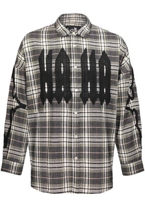 Haculla Praising plaid shirt - Black
