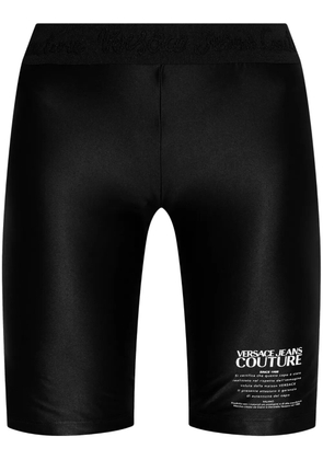 Versace Jeans Couture logo-print shorts - Black