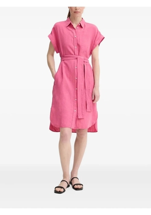 Marc O'Polo belted shirt dress - Pink