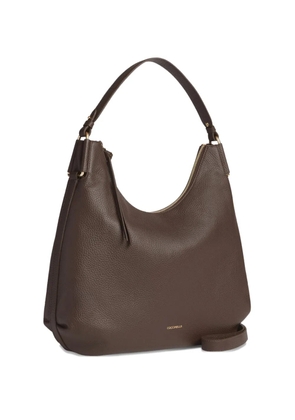 Coccinelle medium Rebekka zip-up shoulderi bag - Brown