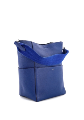 Celine Pre-Owned Sangle Seau Bag Calfskin Large shoulder bag - Blue