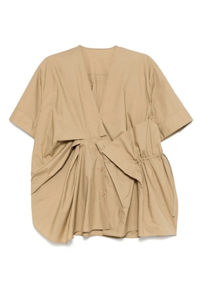 JNBY kink-embellished shirt - Neutrals