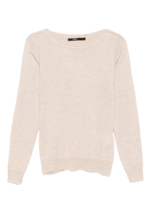 Seventy ribbed long-sleeves top - Gold