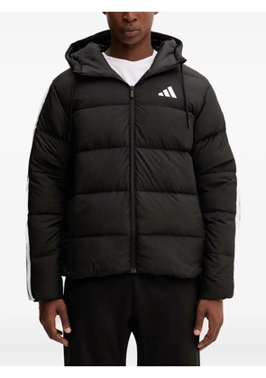 adidas hooded 3-Stripes jacket - Black