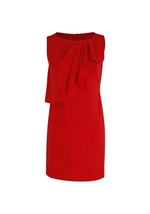 Moschino Cheap & Chic ruffle-detail sleeveless dress - Red
