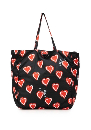 Prada Pre-Owned 2013-2024 Tessuto Stampato I Heart Prada tote bag - Black