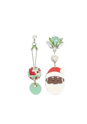 Amir Slama Bijoux Christmas-motif earrings - Silver