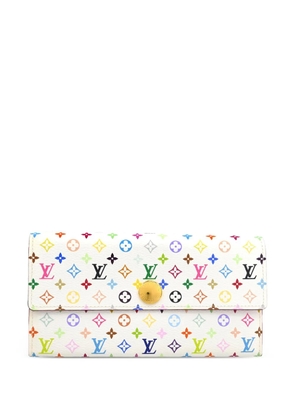 Louis Vuitton Pre-Owned monogram canvas continental wallet - White