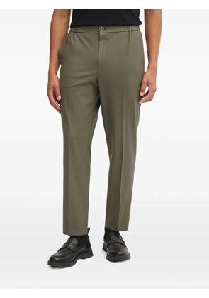 HUGO elasticated-waistband trousers - Green