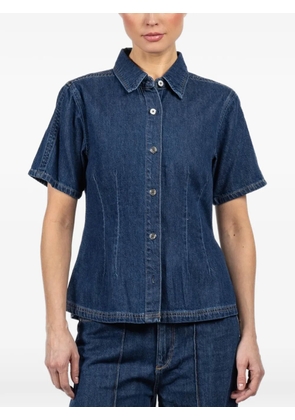 DL1961 Joice short-sleeve shirt - Blue