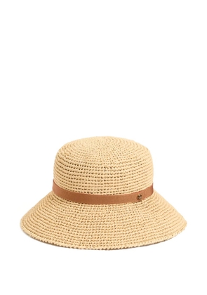 Valentino Garavani vlogo signature foldable bucket hat - Neutrals