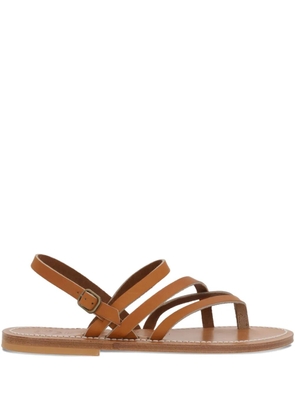 K. Jacques Nemesis strappy flat sandals - PUL NATUREL