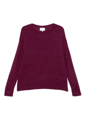 BOMPARD round-neck ribbed sweater - Red