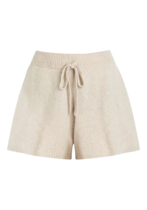 The Elder Statesman drawstring shorts - Neutrals