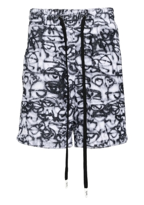 Haculla graphic-print shorts - White