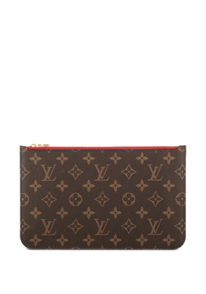 Louis Vuitton Pre-Owned monogram zipped pouch - Brown