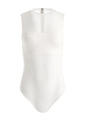 alice + olivia bandeau bodysuit - White