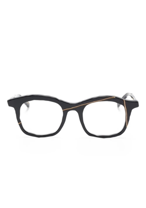 MASAHIROMARUYAMA square-frame glasses - Black