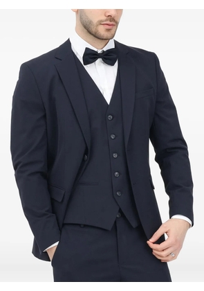 SELECTED notched-lapel blazer - Blue