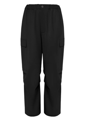 0711 straight-leg cargo trousers - Black