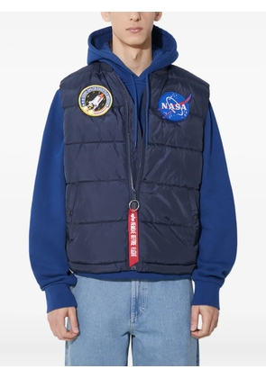 Alpha Industries NASA puffer vest - Blue