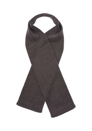 Brunello Cucinelli metallic-detail scarf - Black