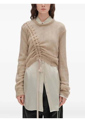 Ann Demeulemeester Zinaida sweater - Neutrals