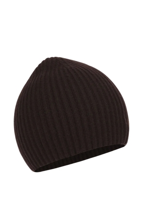 POTAMY knitted beanie - Brown