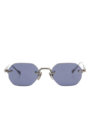 Sato Eyewear Terebellum II geometric-frame sunglasses - Silver