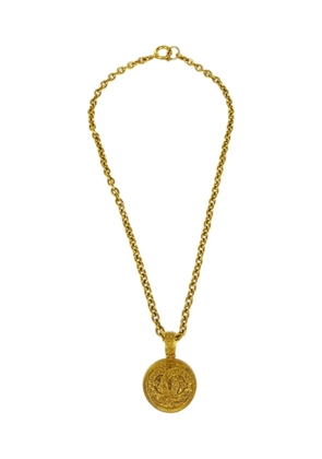 CHANEL Pre-Owned 1994 medallion-pendant necklace - Gold