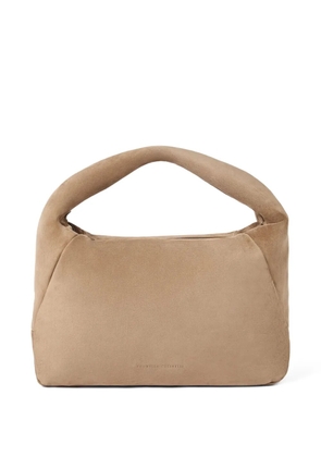 Brunello Cucinelli BC Dup padded top-handle tote bag - Neutrals