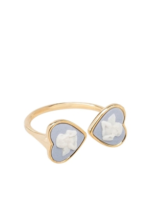 Cameo & Beyond Love Cherubs Double ring - Gold