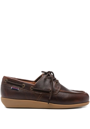 Sebago Gary Jobson leather lace-up boat shoes - Brown