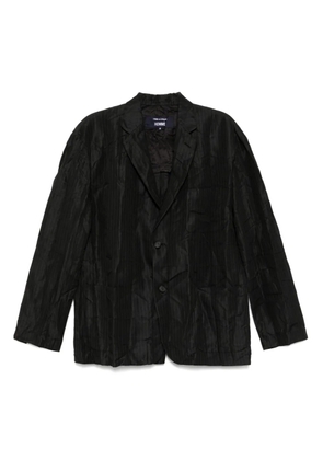 Comme des Garçons Homme long-sleeved blazer - Black