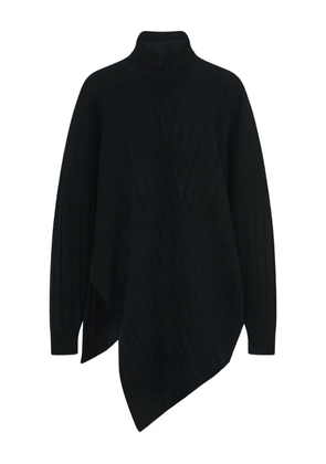 Rosetta Getty ribbed turtleneck sweater - Black