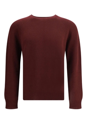 Jil Sander seamless long-sleeve sweater - Red