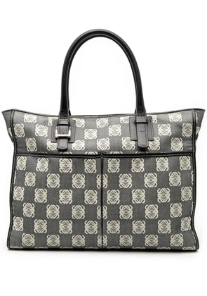 Loewe Pre-Owned 2004 Anagram Canvas tote bag - Black