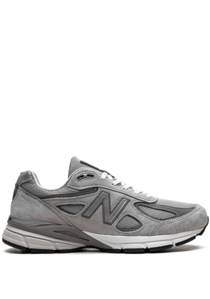 New Balance Made in USA 990v4 leather sneakers - Grey