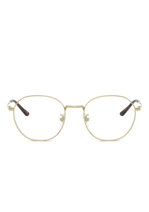 Ray-Ban RB8778D metal-frame glasses - Gold