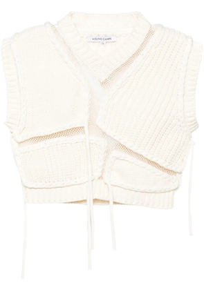 AISLING CAMPS Tortoise vest - Neutrals