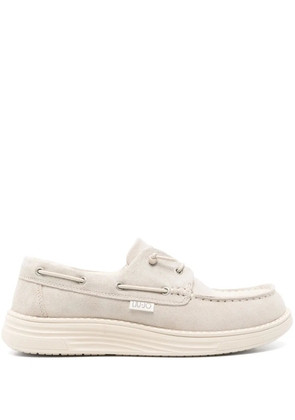 LIU JO suede boat shoes - Neutrals