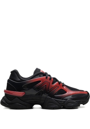 New Balance 9060 'Black/Red Gradient' sneakers