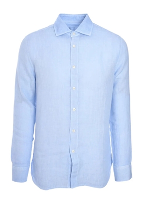 120% Lino linen shirt - Blue