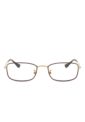 Ray-Ban rectangle-frame glasses - Black