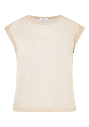 Barba cap-sleeve T-shirt - Neutrals