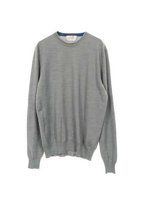 Hermès Pre-Owned crew-neck knit top - Grey