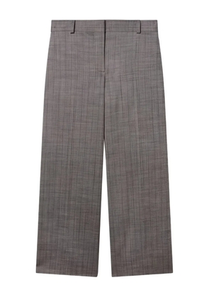 Stella McCartney wool checked trousers - Grey
