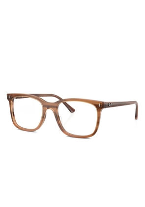 Ray-Ban square-frame glasses - Brown
