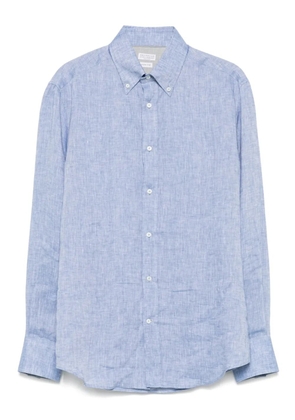 Brunello Cucinelli linen shirt - Blue